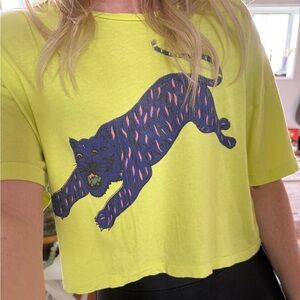 Raquel Allegra tiger body tee